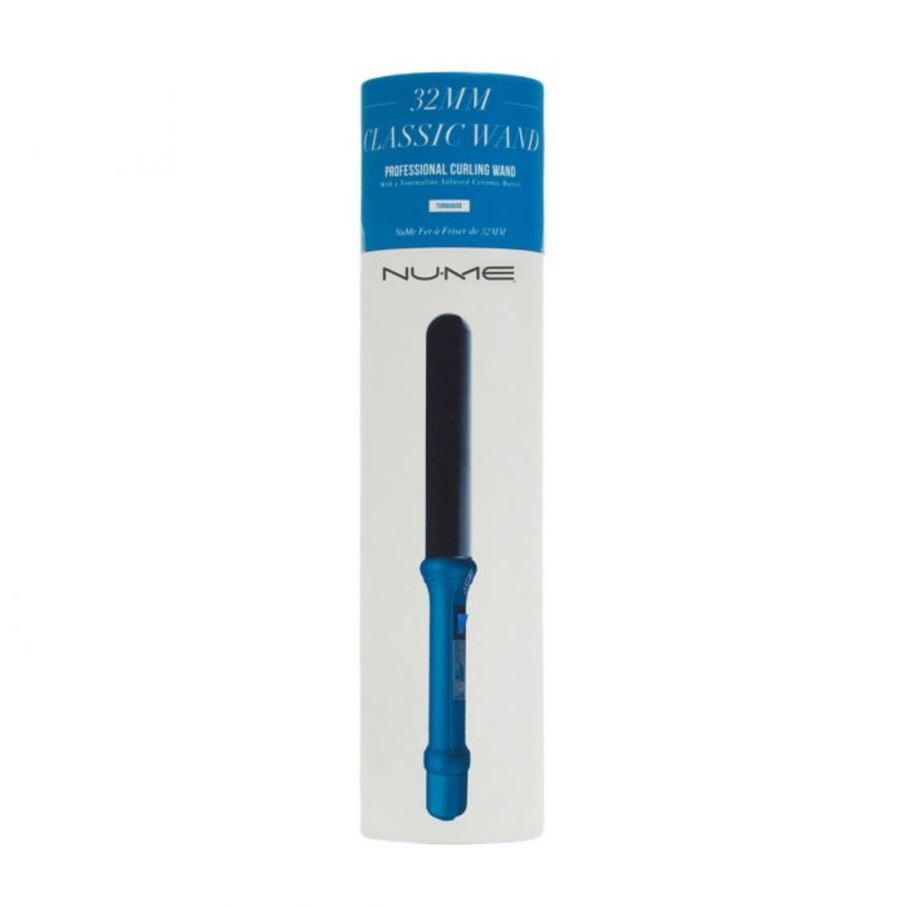 NuMe 32mm Classic Curling Wand Turquoise